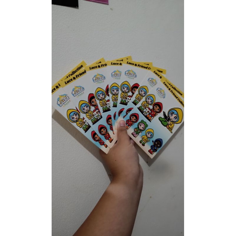 

STIKER LUCE ( MASKOT TAHUN YUBELIUM 2025 ) WATERPROOF/ANTI AIR, TIDAK MUDAH ROBEK.