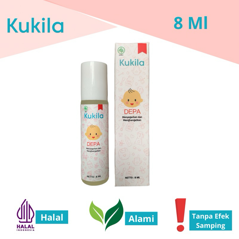 Kukila Baby Fever Drop - Essential Oil Penurun Panas dan Demam Bayi Minyak Pijat Bayi Aromateraphy B