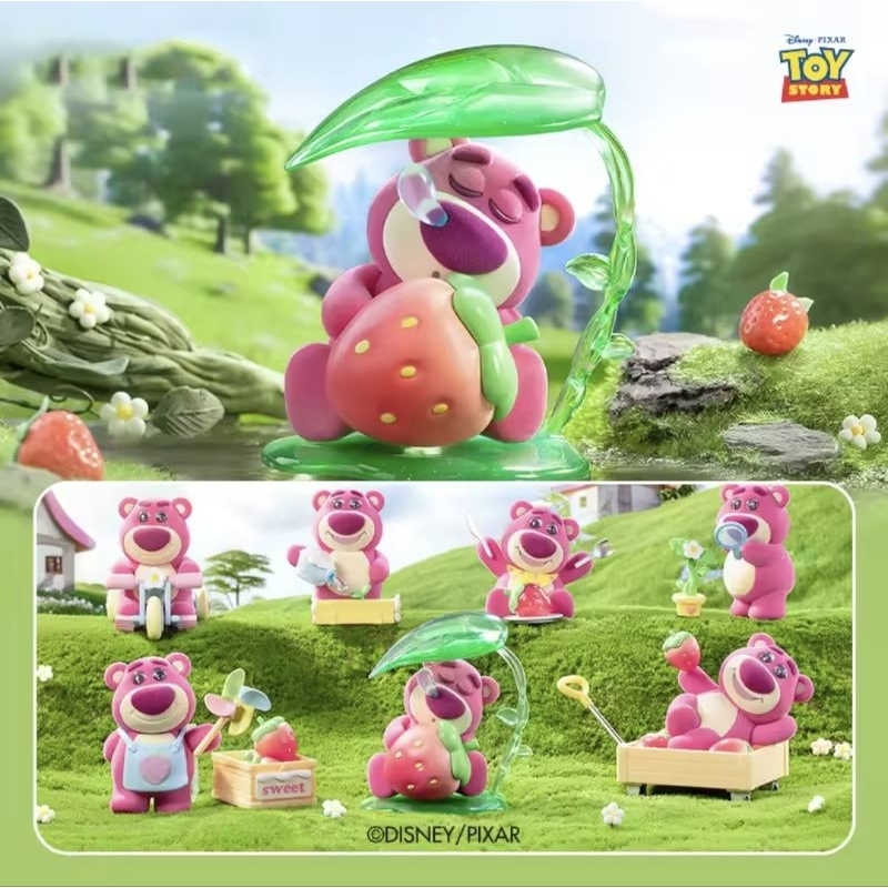 [READY STOCK] TOPTOY LOTSO Strawberry Orchard Toy Story Series Blind Box Action Figure Art Toys