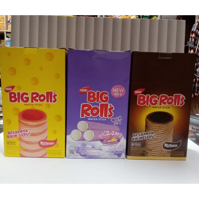 

Nabati Bigrolls 1000 | Kemasan box berisi 20pcs/box@16gr