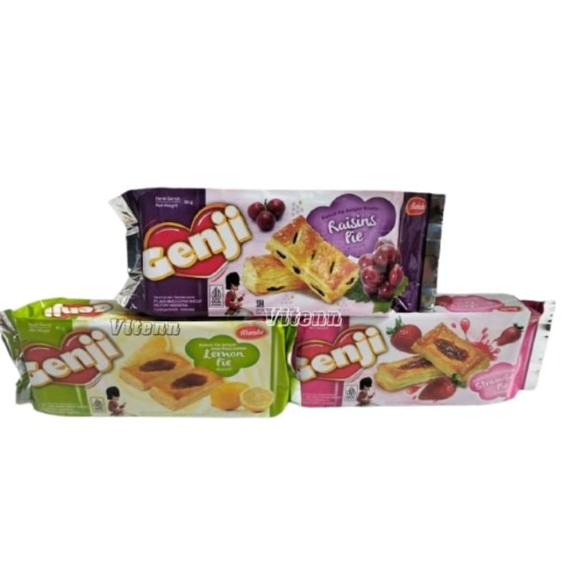 

biskuit Genji raisin pie lemon pie strawberry pie 85gr monde