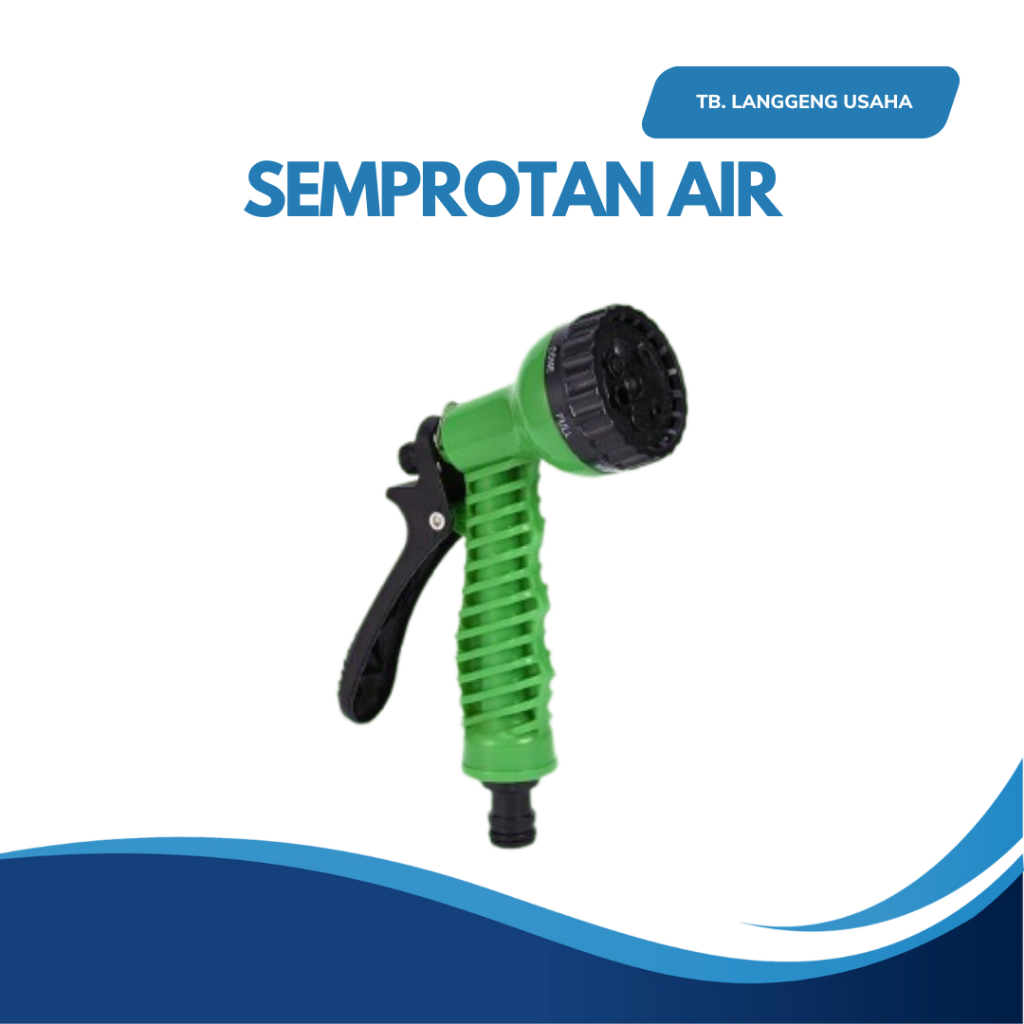 Water Nozzle Semprotan Air Lurus Kuningan/Nozzle Kepala Cuci Mobil/Brass Sprayer Nozzle