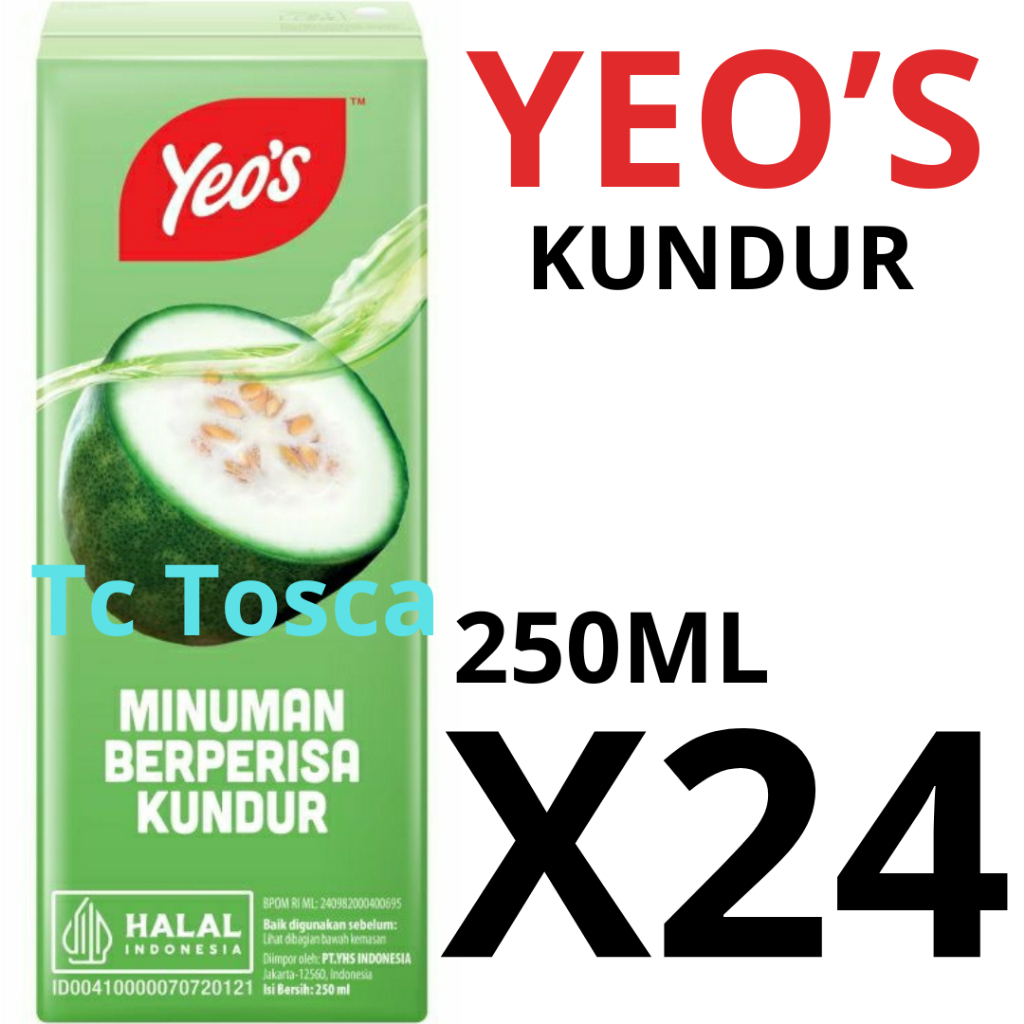 

Yeo's Minuman Berperis Kundur 1 Dus isi 250ML x 24 pcs