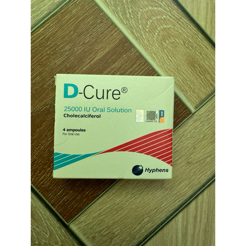 D-Cure 25000IU EXP 2026 READY STOCK ORI MALAYSIA