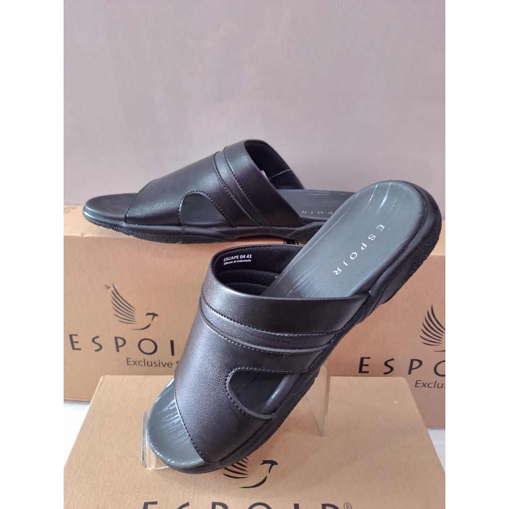 Sandal Kulit Pria  ESPOIR  ESCAPE 04 sandal casual pria dewasa