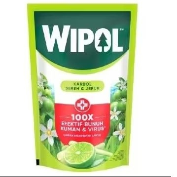 Wipol pembersih lantai jeruk dan sereh 200ml paket ekonomis