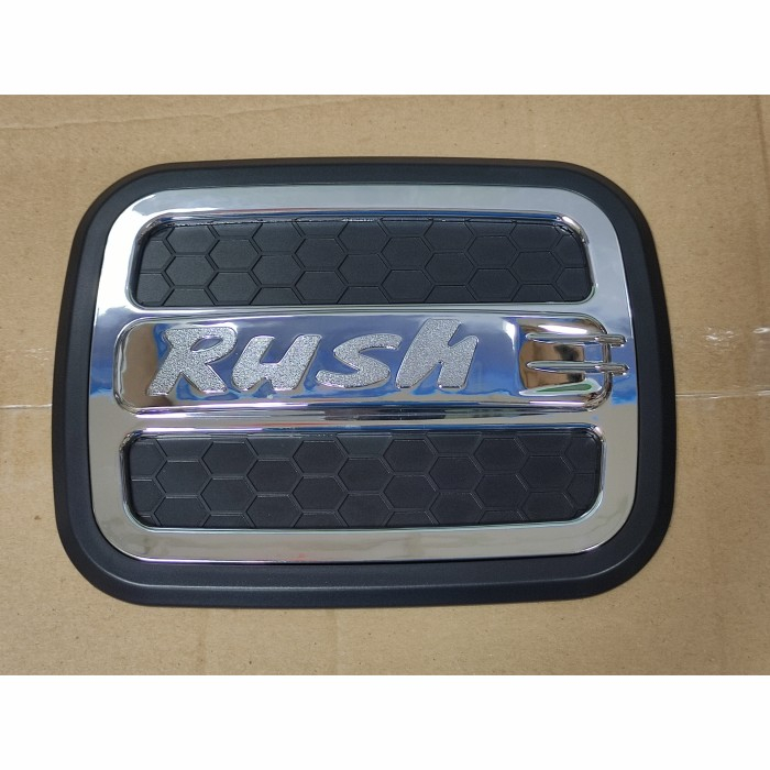 TANK COVER TOYOTA RUSH MODEL LUXURY BLACK COVER PENUTUP TANGKI BENSI RUSH LAMA AKSESORIS TOYOTA RUSH