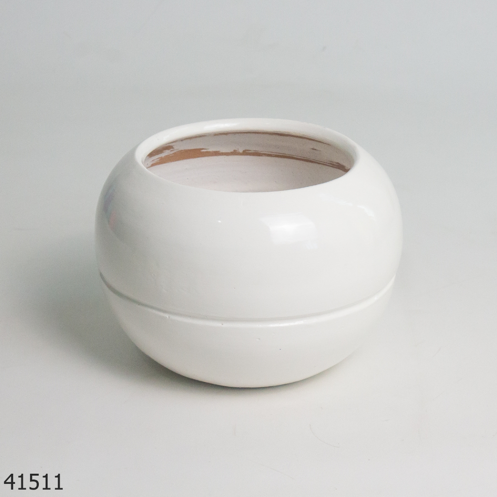 Pot Gerabah | Pot Tanah Liat Bola Vienna Tinggi 13cm | 4151