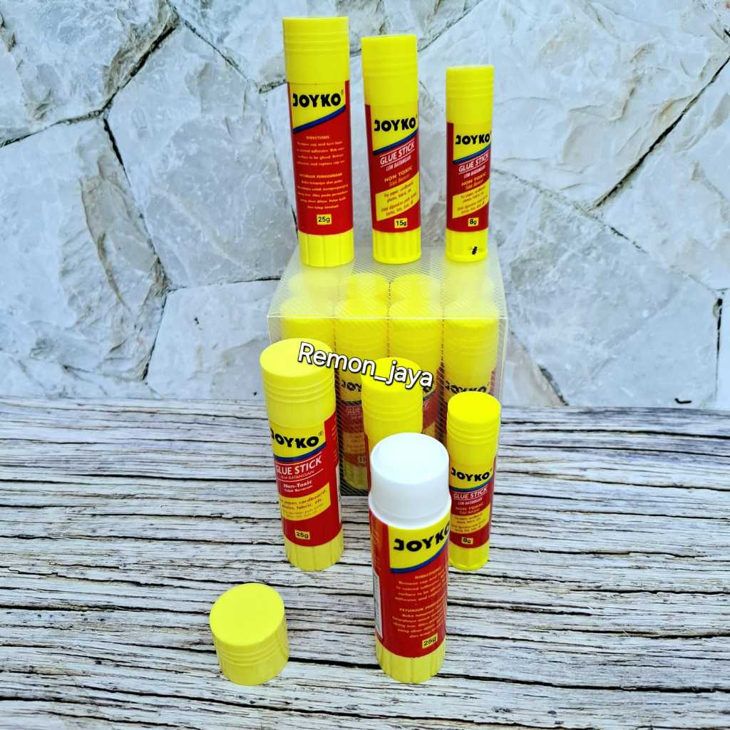 

(12 pcs) lem glue stick joyko lem batangan 8g