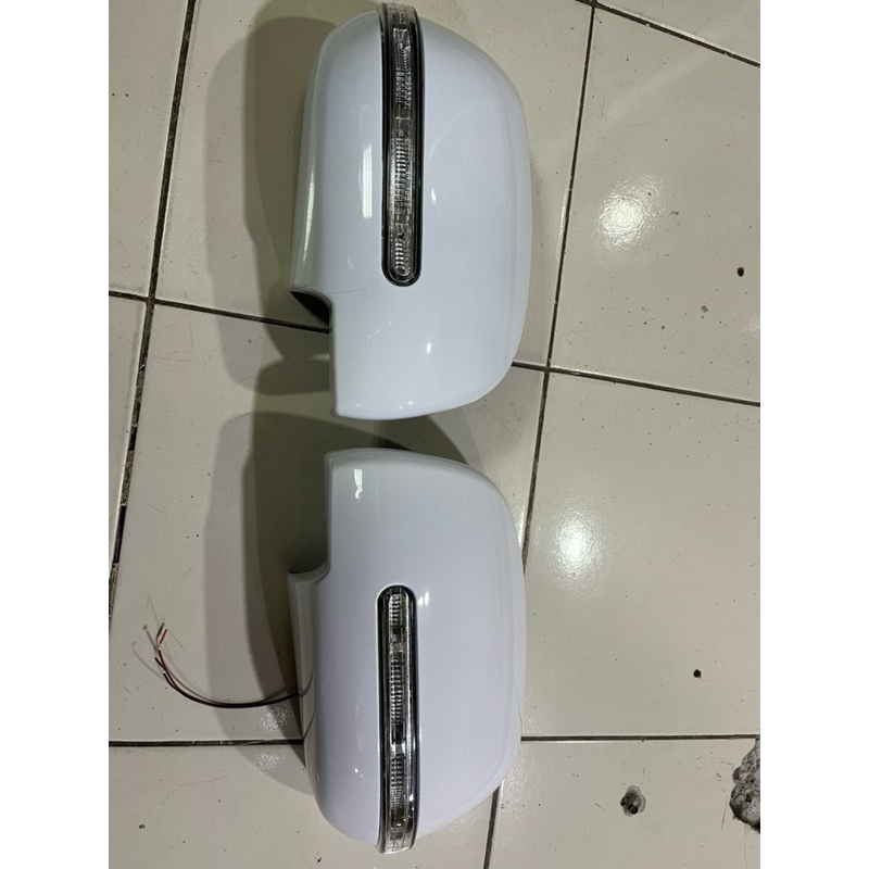 cover spion lampu sen sein grand innova 2012-2015 putih 1 set 2pcs kiri kanan