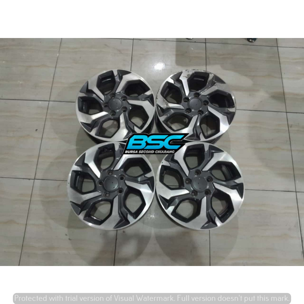 Velg Mobil Bekas Copotan R16 Oem BRV Pcd 5x114 Ring 16 Buat Granmax Luxio Innova New Carry APV Pelek
