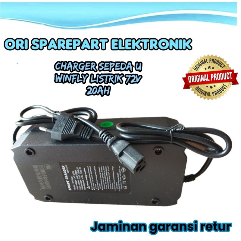 charger sepeda listrik 72V 20Ah uwinfly dan universal cas sepeda elektrik