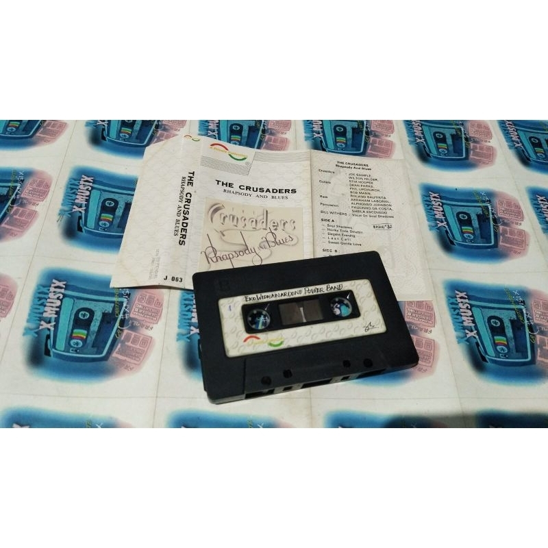kaset pita crusaders / rhapsody and blues