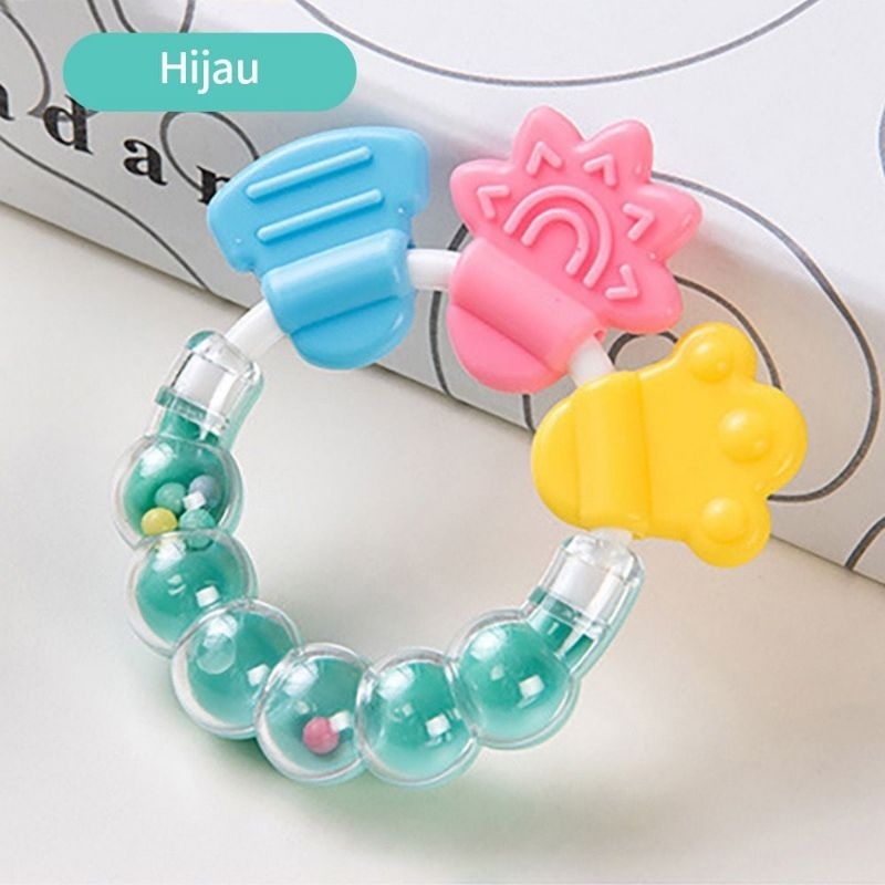 Gigitan bayi silicon lembut (mainan bayi)