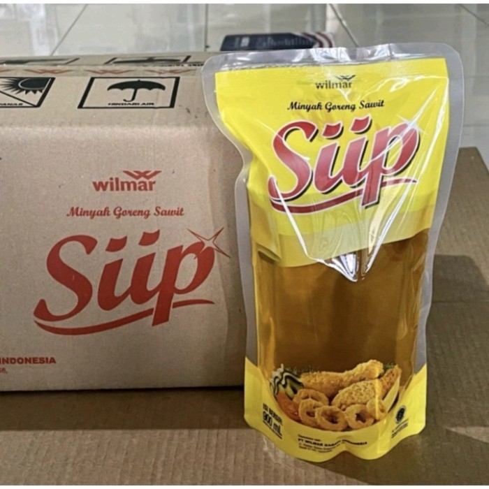 1 Dus Minyak Goreng SIIP Kemasan 180 ML isi 6 Pouch