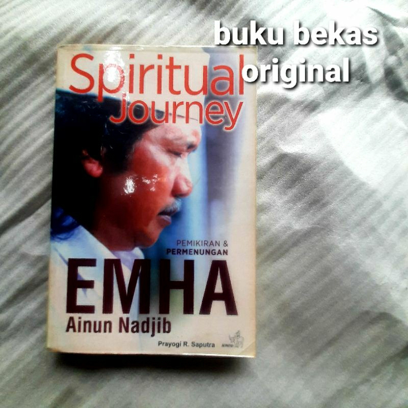 EMHA Spiritual Journey Ainun Nadjib ~ Buku Bekas Original