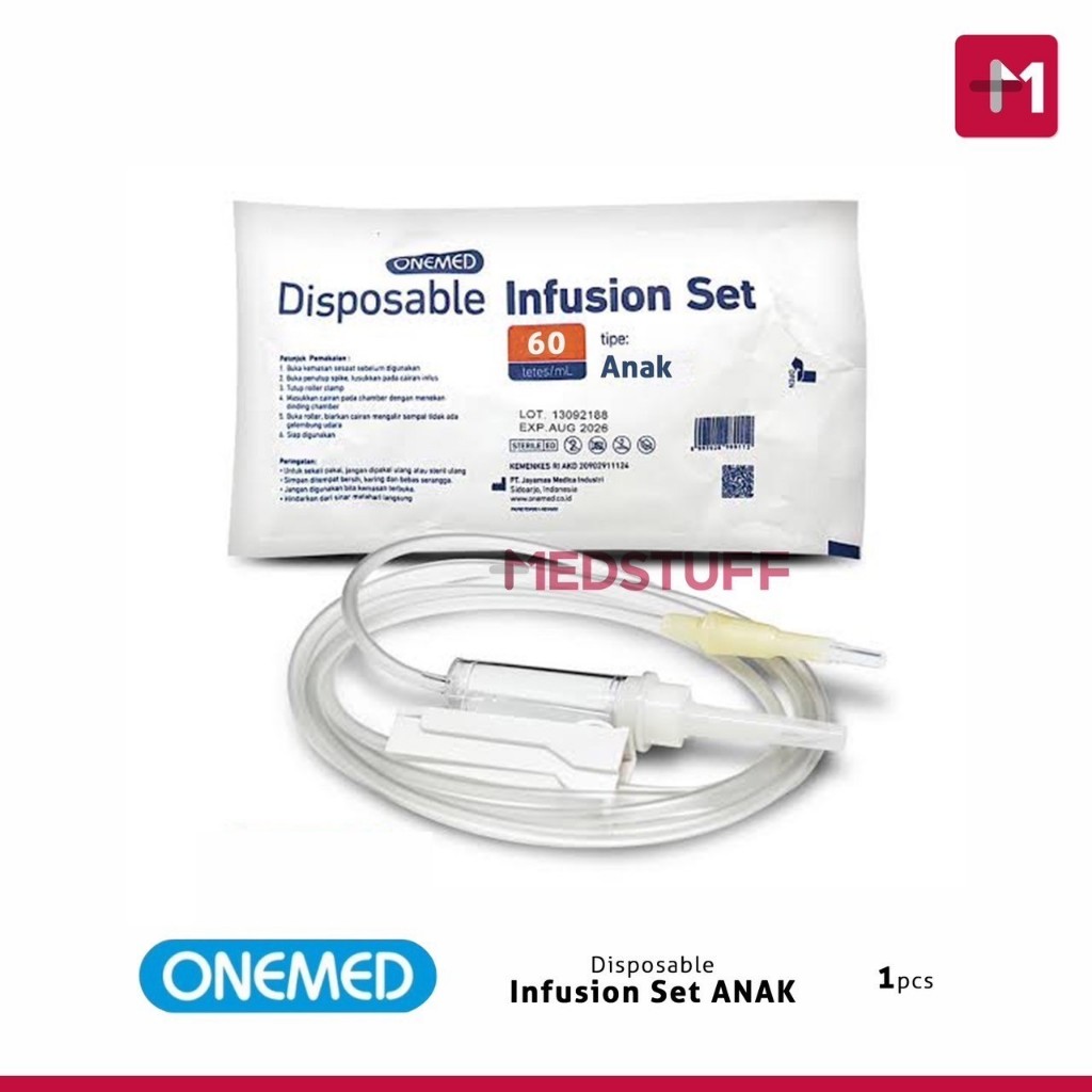 Infus Set Anak Onemed Selang Infus Anak Onemed Infusion Set Alat Infus Anak