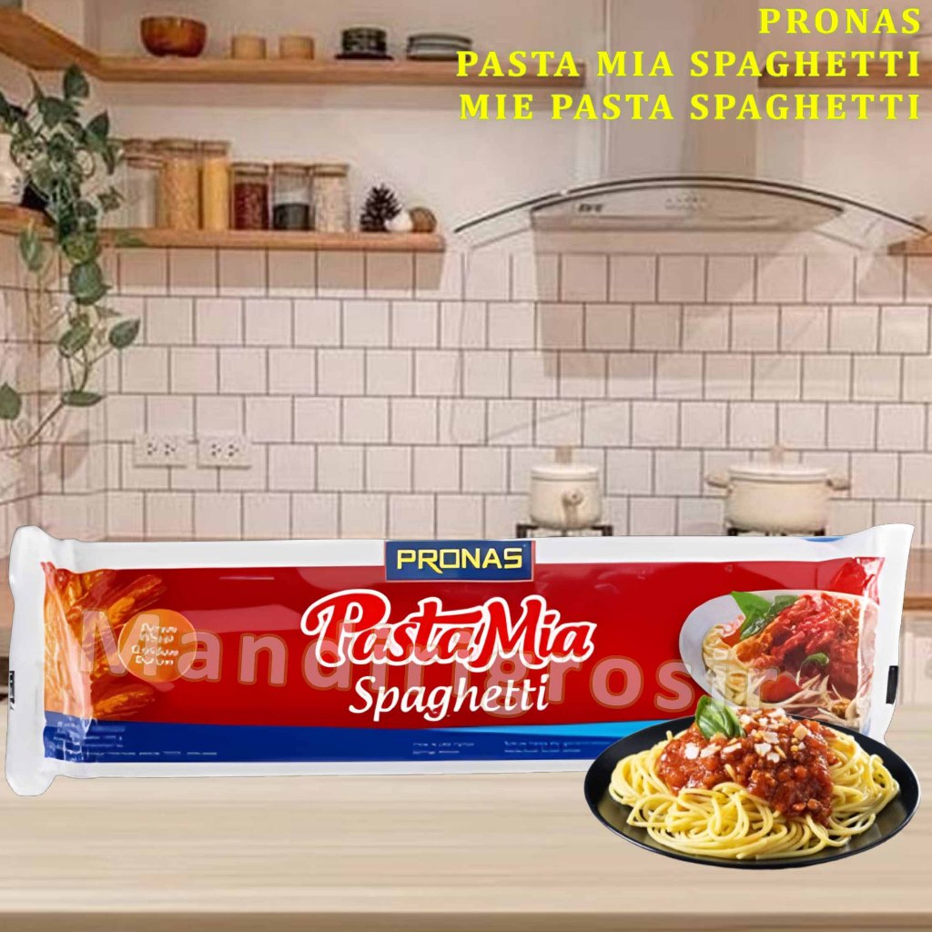 

Pasta Mia Spaghetti * Pronas * Mi Gandum Pasta Spaghetti * 500gr