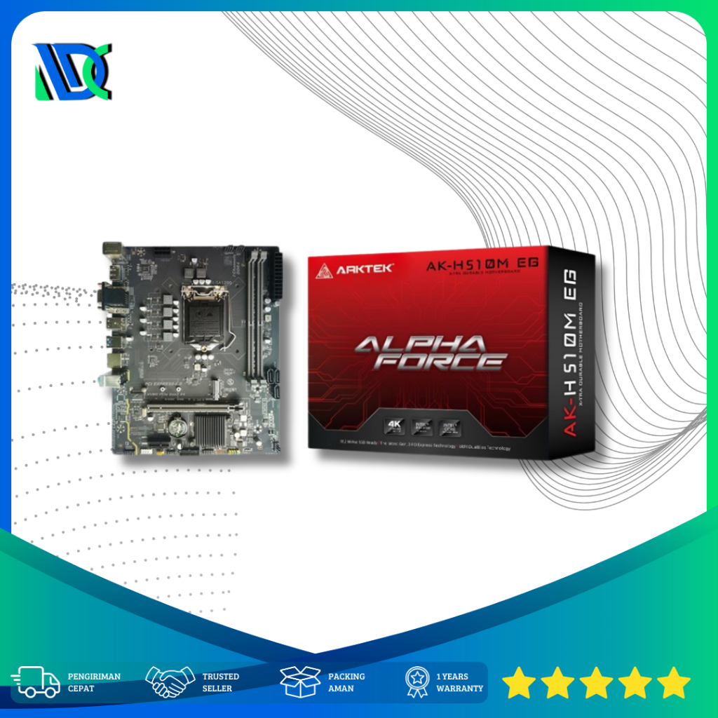 Arktek Alpha Force AK H510M EG -[Socket 1200, Intel H510, DDR4, m-ATX]