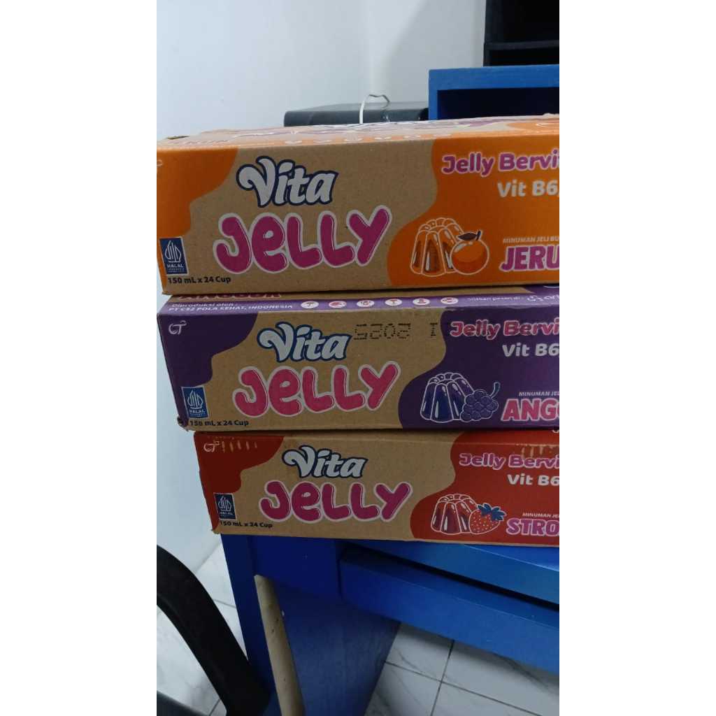 

VITA Jelly Drink Minuman Jelly Rasa Buah Perdus