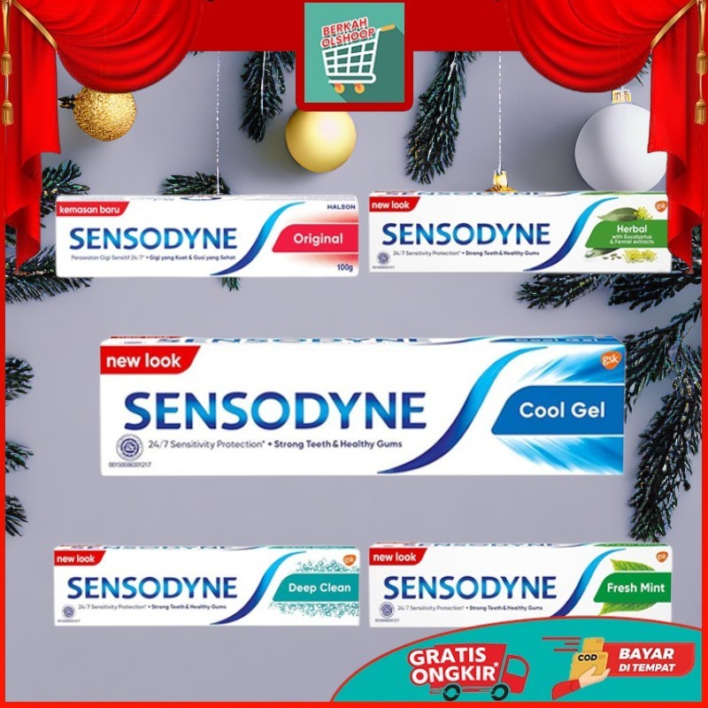 SENSODYNE PASTA GIGI SENSITIF | SENSODYNE SENSITIVE EXPERT | SENSODYNE FRESH MINT 100 GRAM