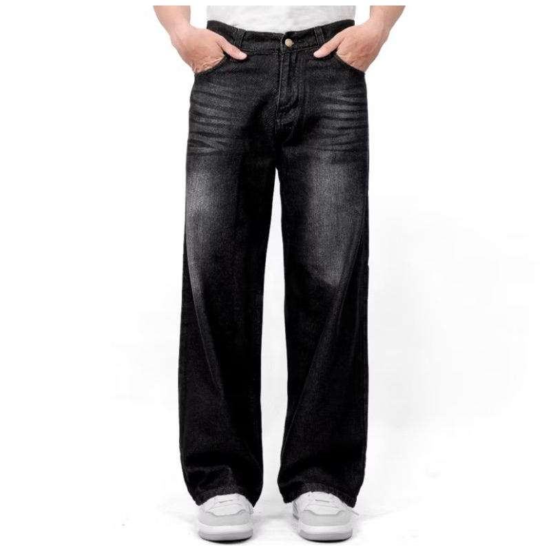 New celana jeans gombrong celana jeans Highwaist korean celana losse pants celana wisker