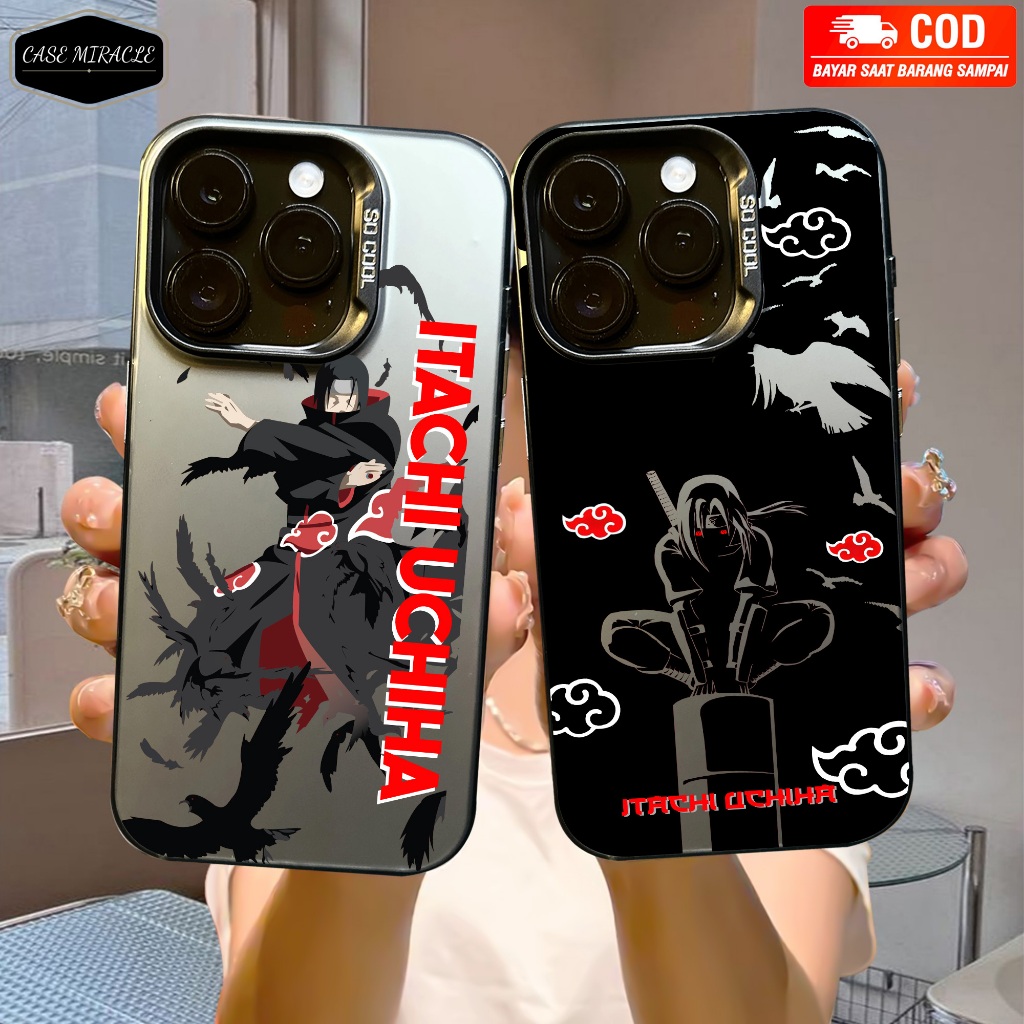

CASE REALME C67 / C63 / C65 / C55 / C53 / C30 / C33 / C15 / C20 / C12 / C31 / C35 SO COOL HOLOGRAM PREMIUM MATTE - Motif ITACHI UCHINA - softcase HYBRID IMD PLATE HOLOGRAM Cowo - Casing Glossy