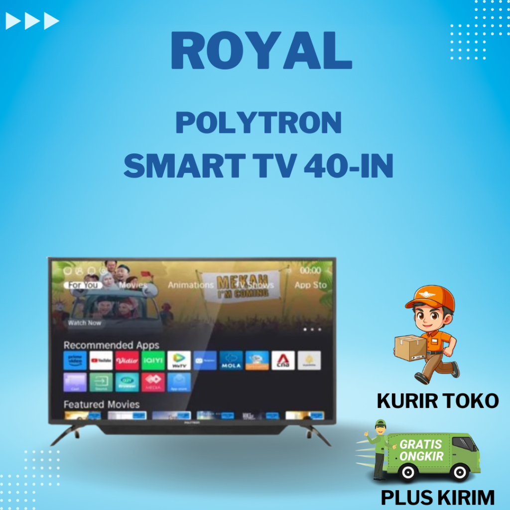 SMART TV 40 INCH POLYTRON 40CV8969