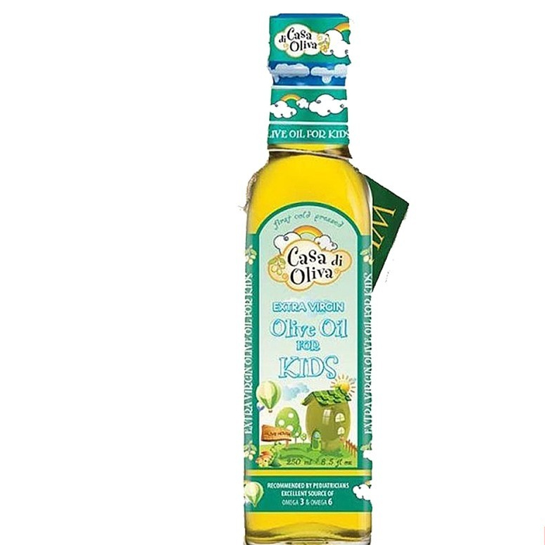 

EVOO (Extra Virgin Olive Oil) CASA DI OLIVA Minyak Zaitun MPASI 250ml