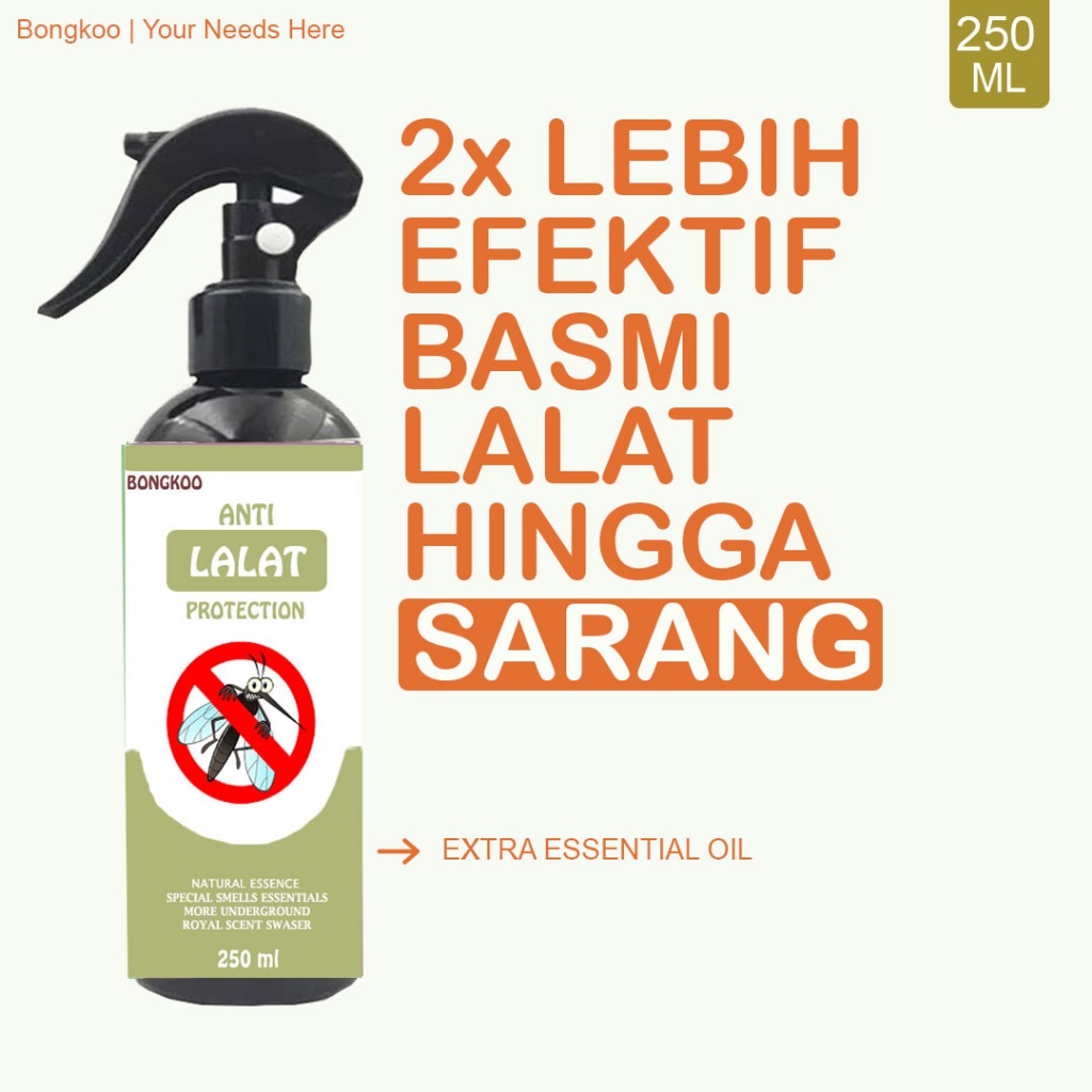 Pengusir Lalat  Pengusir Lalat Ampuh Di Rumah Racun Lalat Pengusir Lalat Obat Lalat Bongkoo (250ML)