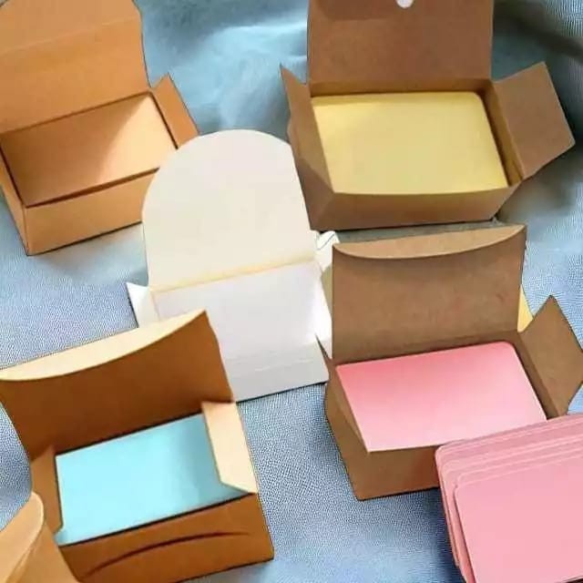 

blank card craft paper / kartu kosong kertas vintage /kartu nama polos