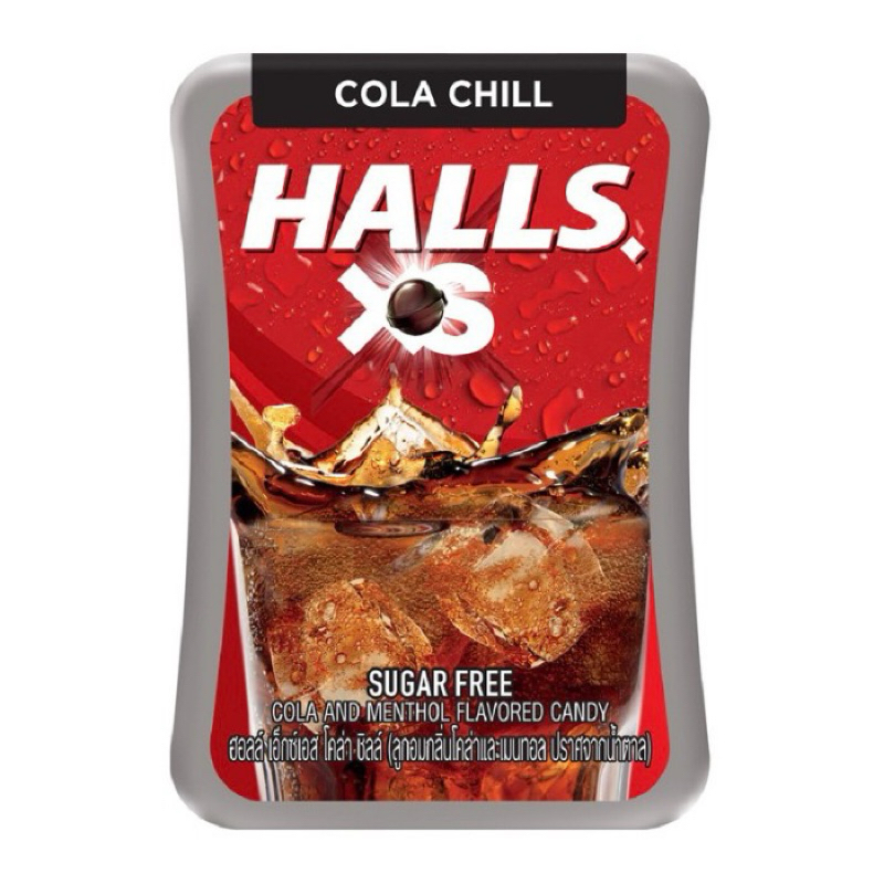 

Halls Xs candy cola import