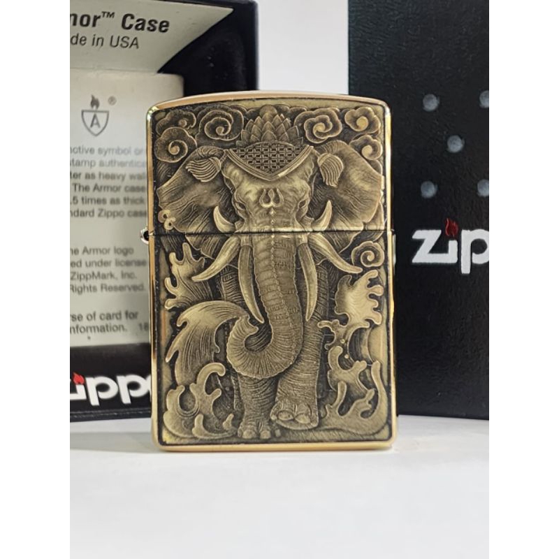 Original Zippo Armor Elephant
