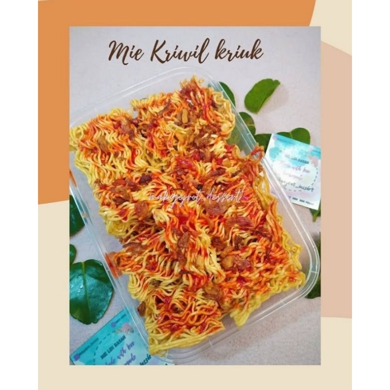 

MIE KERING KERITING MIE KRIUK BUMBU BASAH