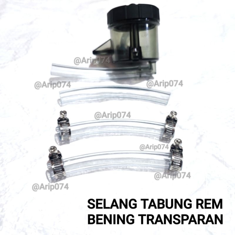 SELANG MINYAK REM SELANG TABUNG MINYAK REM UNIVERSAL SELANG BENING TRANSPARAN SELANG MINYAK REM MOTO