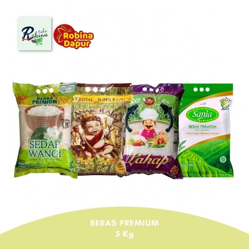 

Beras Premium Sania Anak Raja Lahap Sedap Wangi 5 Kg