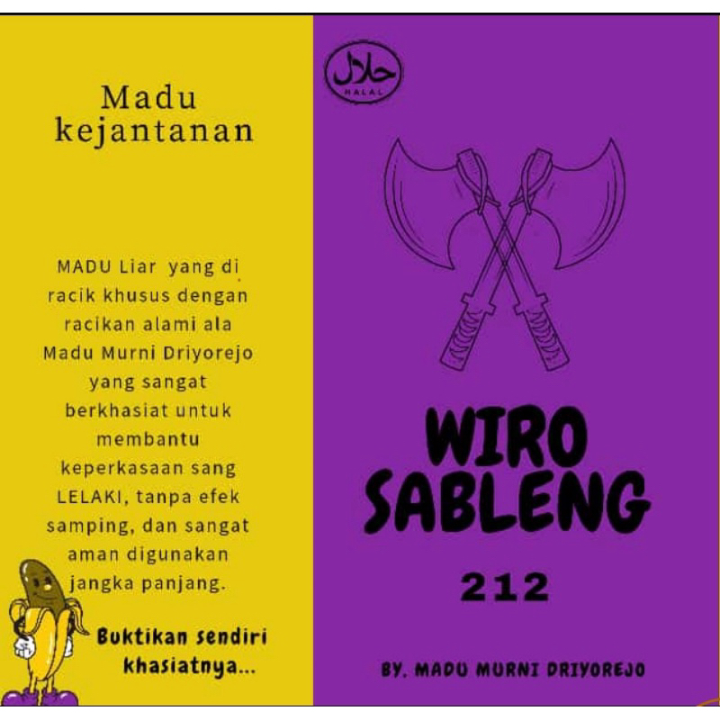 

Madu kejantanan 250 ml