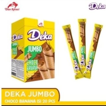 

Deka Jumbo Choco Banana Isi 20 Pcs