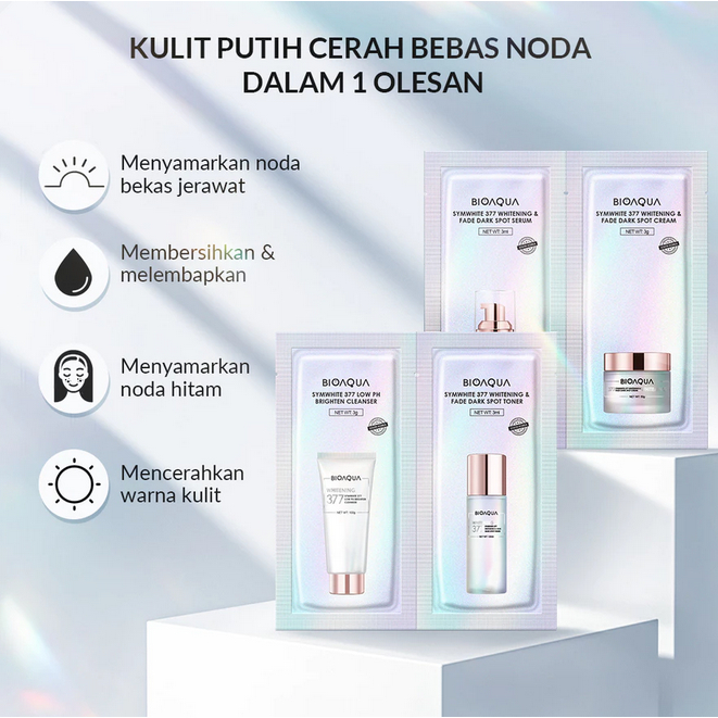 BIOAQUA Skincare Travel Set SymWhite 377 Whitening & Fade Dark Spot
