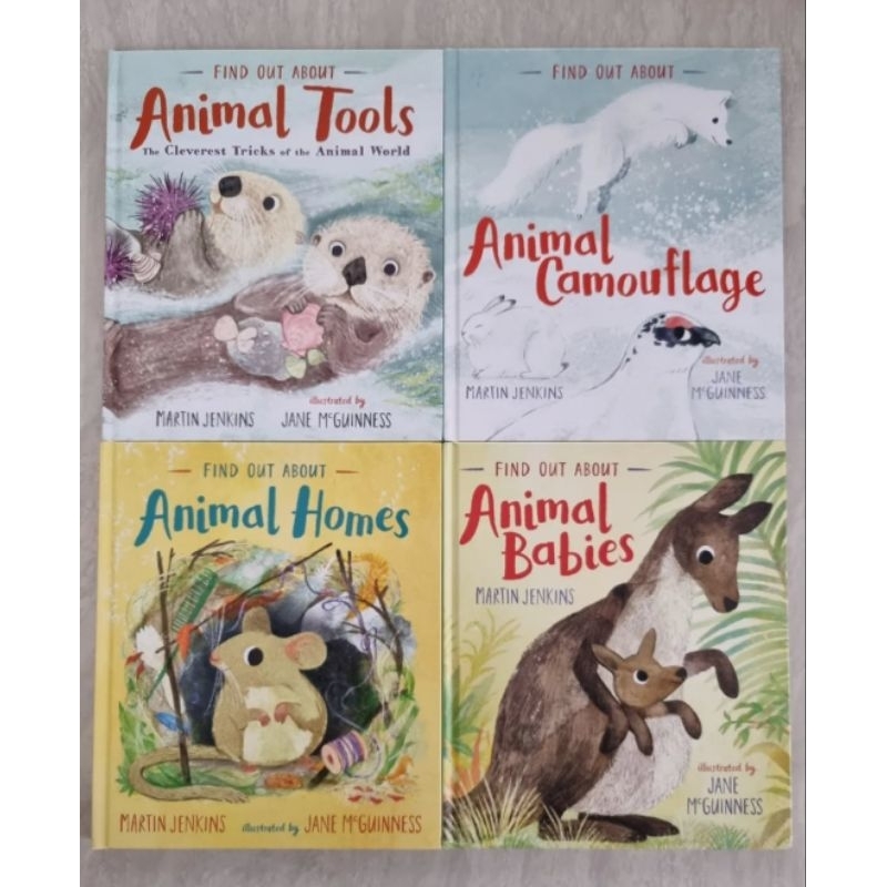 Animal homes, Animal Babies, Animal tools and Aninal camouflage
