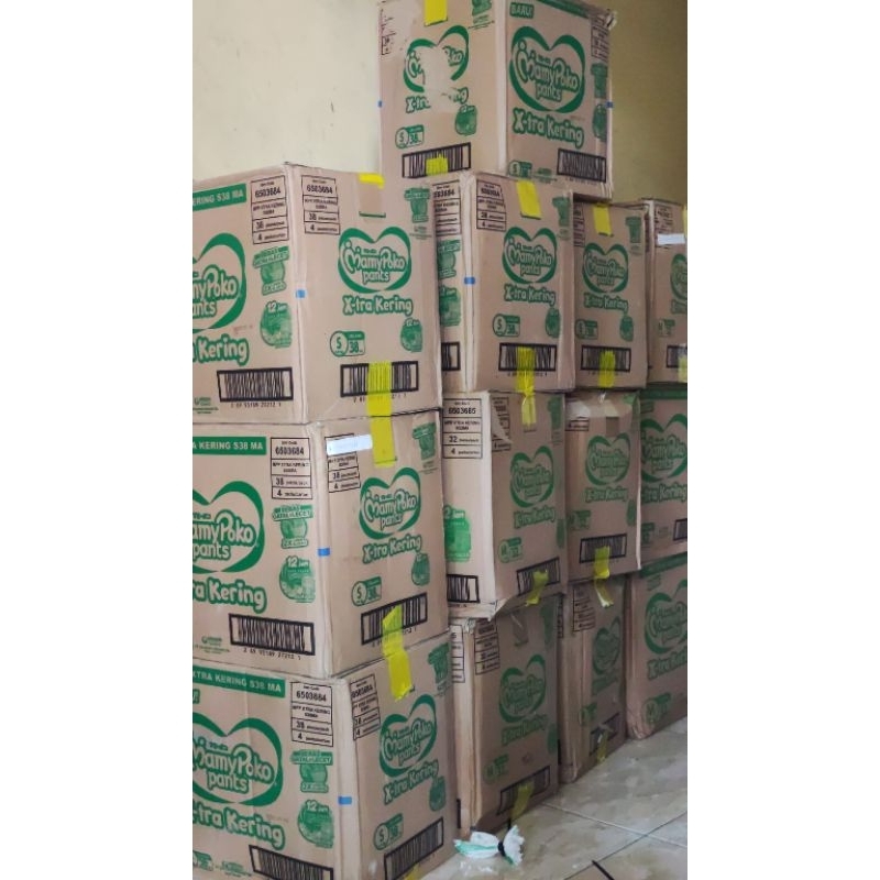 Mamypoko karton S M L XL XXL