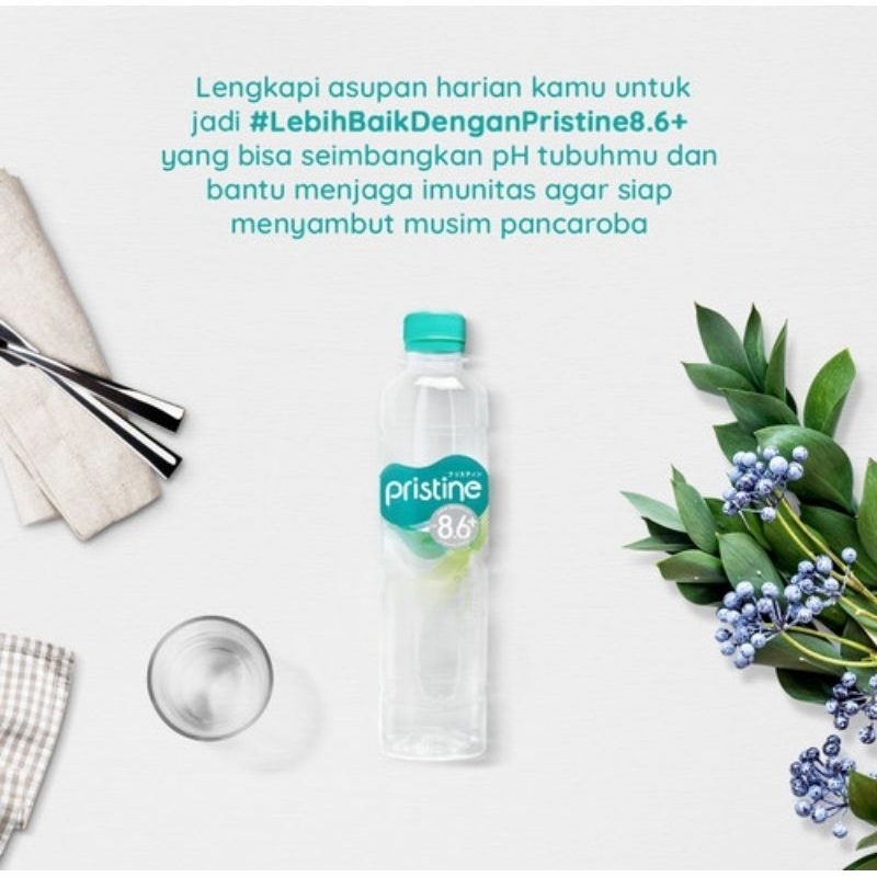 

Pristine 400 ml Minuman Kemasan Pristine 8+