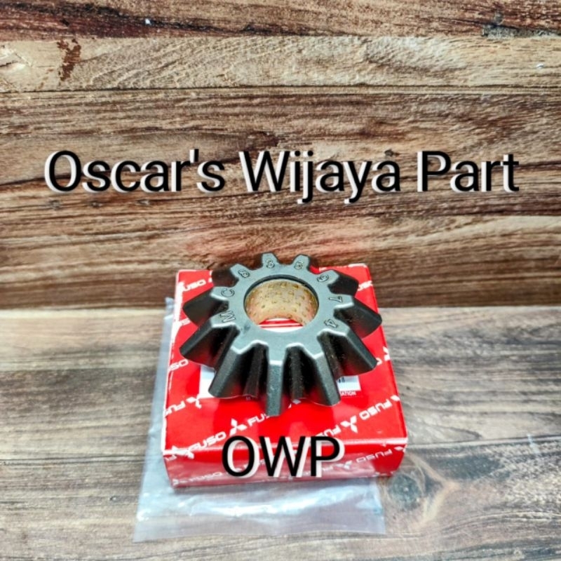 PINION GEAR PINION GIGI BOLU GARDAN FORGING + BUSHING MOBIL MITSUBISHI PS135 /PS 125T ORIGINAL