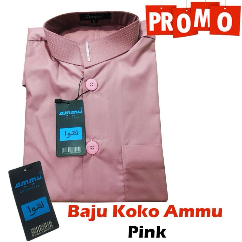 Koko Ammu Original Habaib Haibah WARNA PINK