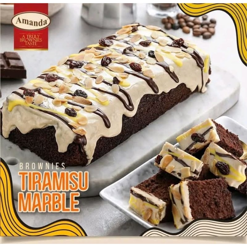 

Brownies Amanda Tiramisu Marble