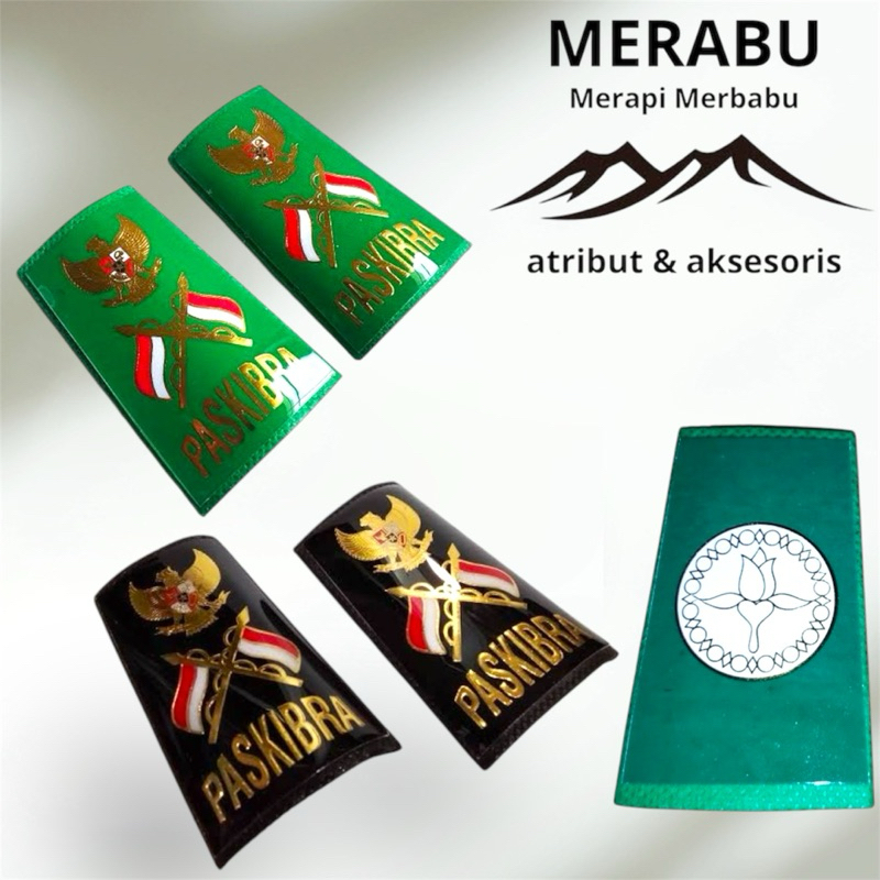 evolet paskibra/pangkat paskibra teratai termurah