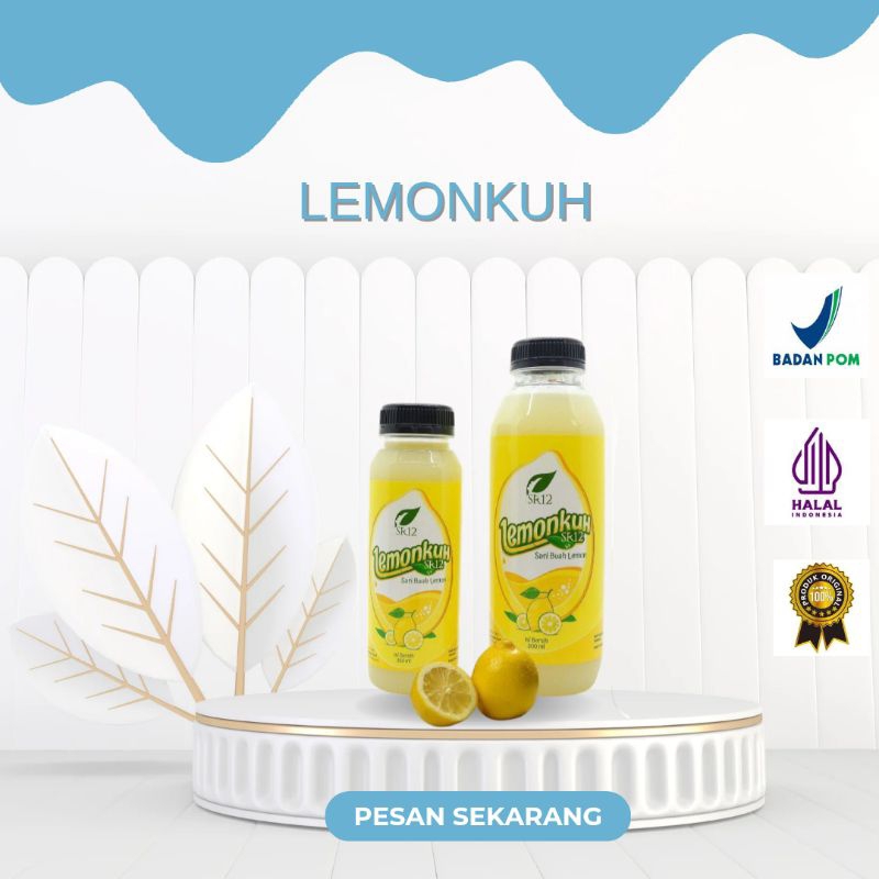 

LEMONKUH SR12/SARI LEMON ORIGINAL/PELANGSING ALAMI/SARI BUAH LEMON