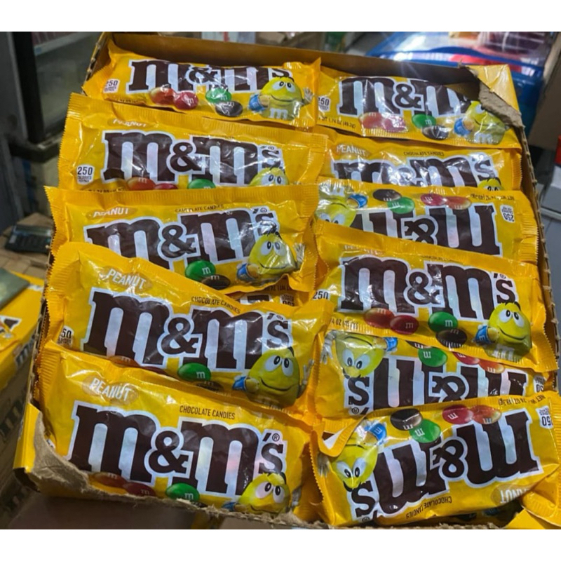 

Coklat m&m's Peanut 1,74 oz atau 49,3 gram