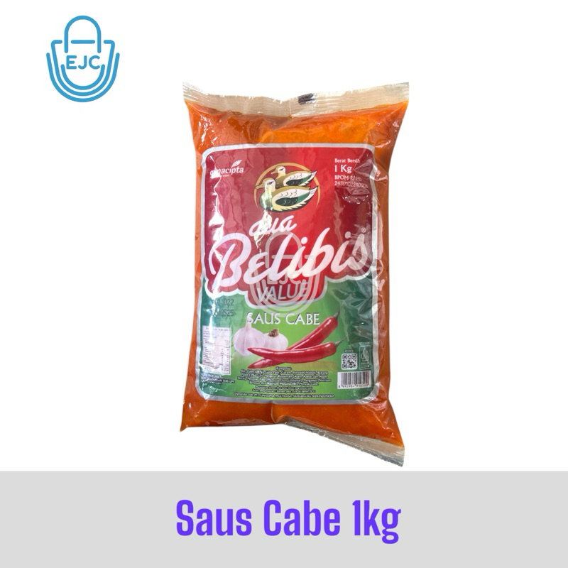 

Saus Sambal Saus Cabe Cap Dua Belibis 1kg