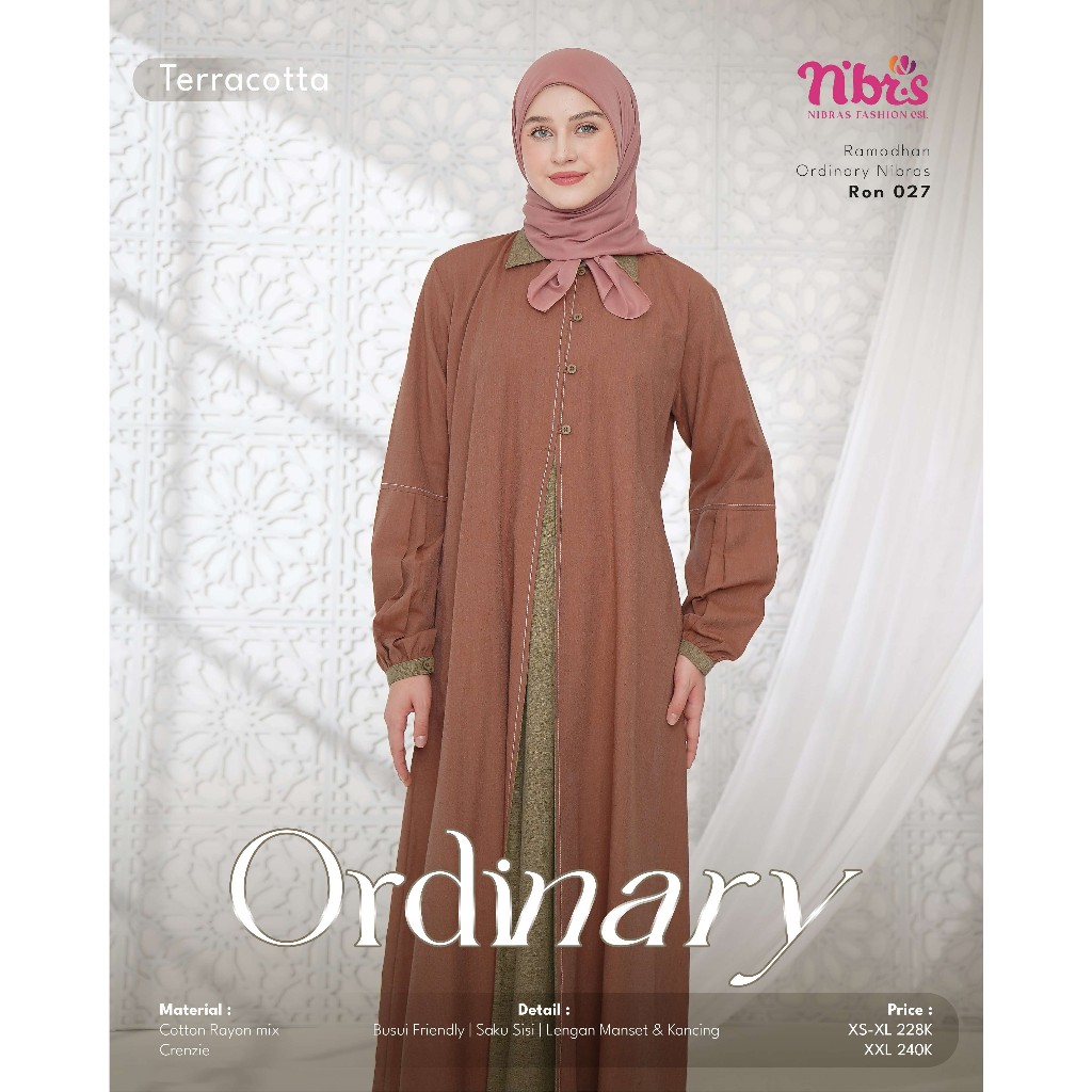 SALE SERBA 150.000 GAMIS DAILY NIBRAS SIZE XXL (JUMBO)